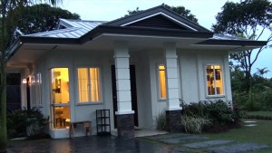 This is an actual photo of House model Hana at Bambu Estate. This Davao house has 2 bedrooms and 1 toilet and bath. Can be thru Pag-ibig housing.