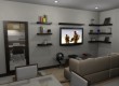 This is the living room of a 2 bedroom condo in Davao's Linmarr Towers