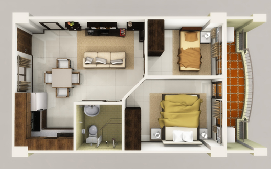 Bedroom Condo Unit | Linmarr Towers - Davao Property Finder