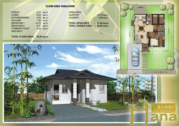 bambu estate hana house details Hana house at Bambu Estate Subdivision Davao City
