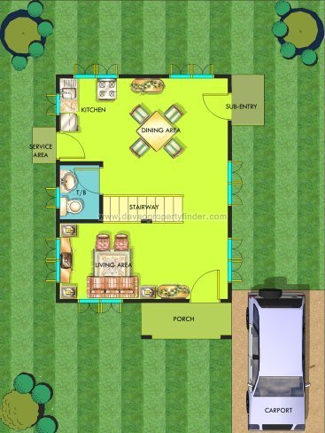 chula vista residences montealto floorplan Monte Alto house floorplan | Chula Vista Davao (ground floor)