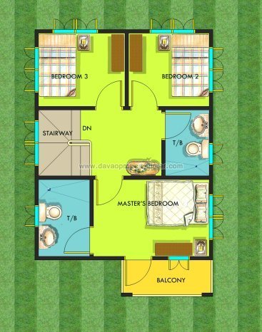 chula vista residences montealto floorplan2 Monte Alto house floorplan | Chula Vista Davao