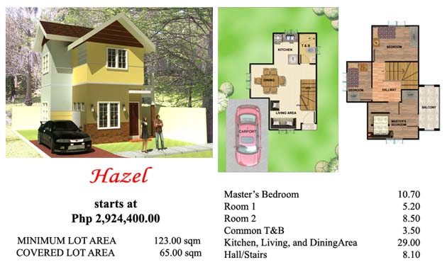 Villa Azalea Hazel house 2 storey davao