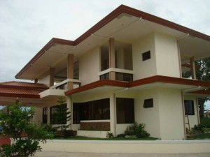 This is the clubhouse at Priscilla Estate Davao
