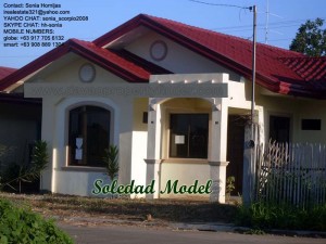 Soledad House Soledad is a 3-bedroom house and lot package at Elenita Heights. Looking for Davao houses for sale? Check out the affordable homes in this subdivision.
