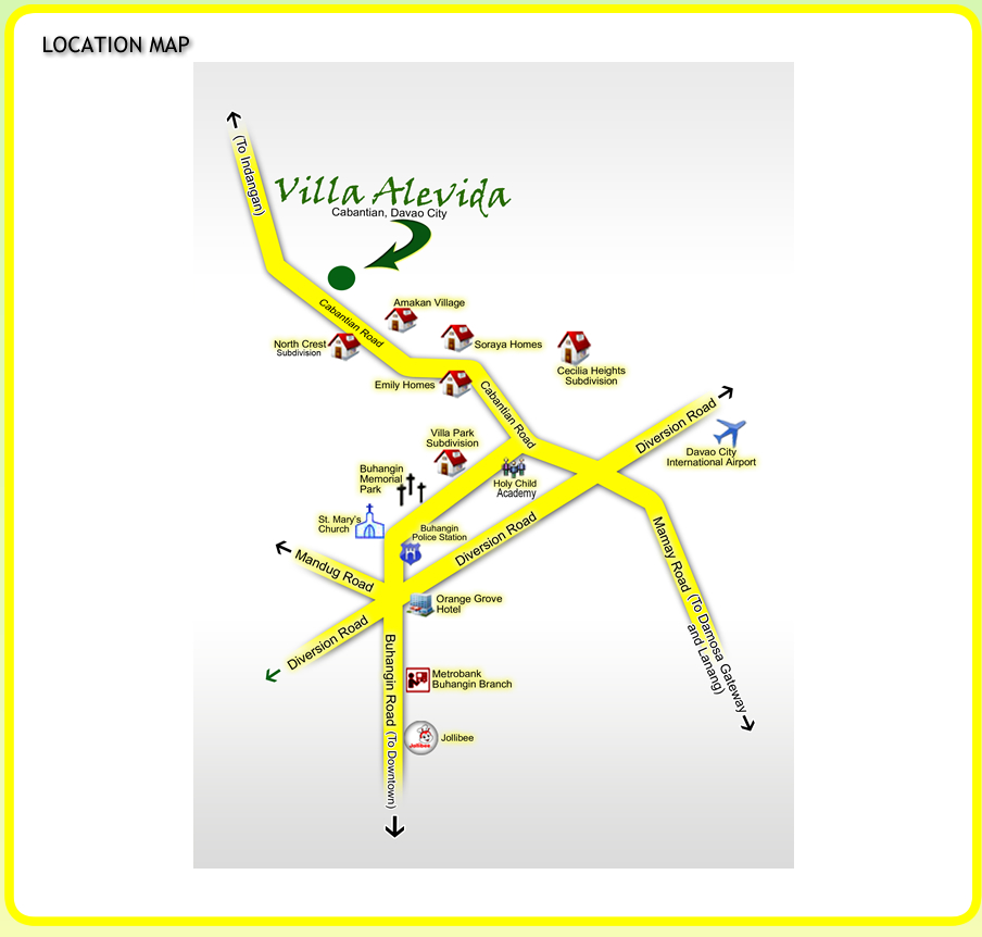 Villa Alevida is a new low cost subdivision in Davao. This housing is in Indangan, Cabantian, Davao City Philippines