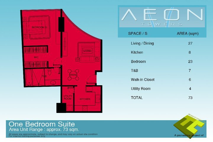 1 bedroom studio suite aeon towers davao